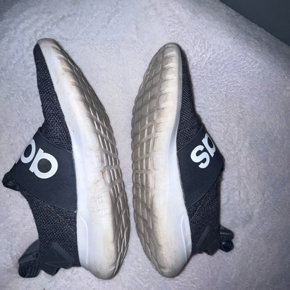 Adidas Black and White Slip-On Sneakers - Picture 3 of 5